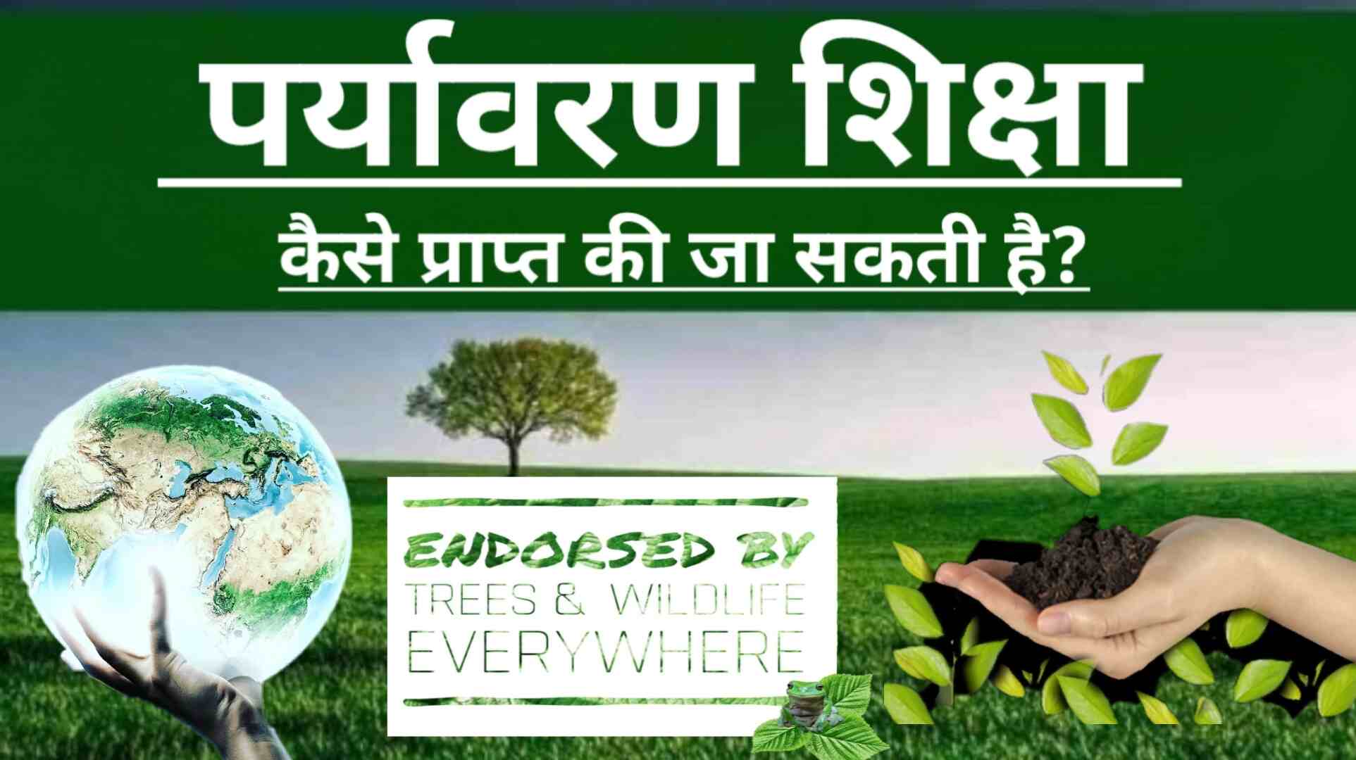 How Can Environmental Education Be Achieved? पर्यावरण शिक्षा कैसे प्राप्त की जा सकती है?