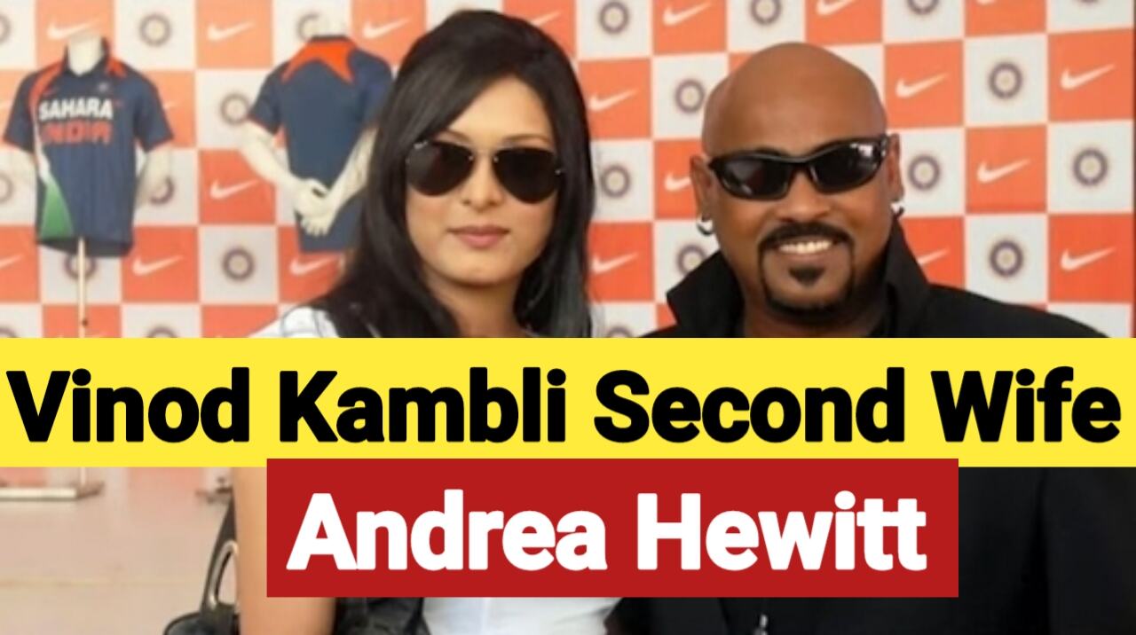 Vinod Kamblis second wife Andrea Hewitt