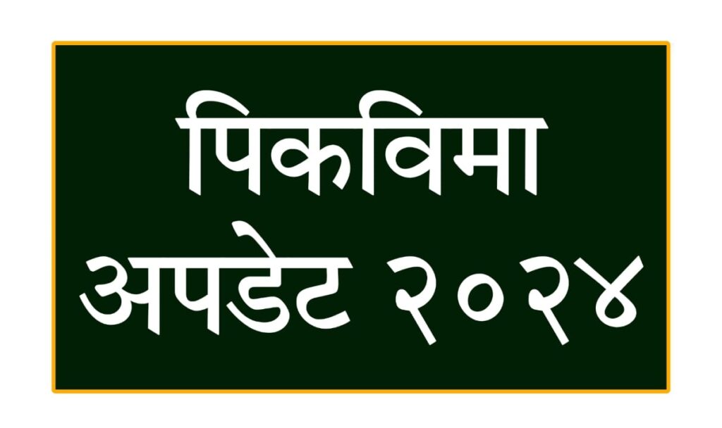 Maharashtra Pik Vima Yadi 2024 : "खरीप 2024 पीक विमा वाटप: शेवटचा हप्ता, कप अँड कॅप मॉडेल आणि शेतकऱ्यांचे प्रश्न"